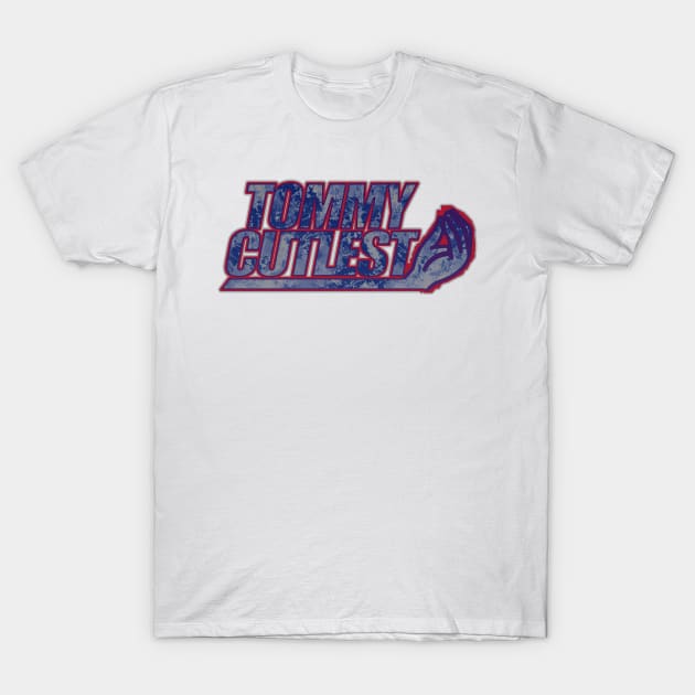 Tommy Cutlets Retro hand style T-Shirt by Kishiton